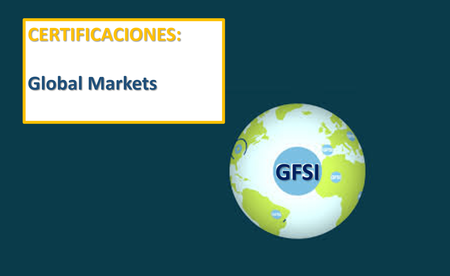 GFSI global markets inocuidad food safety