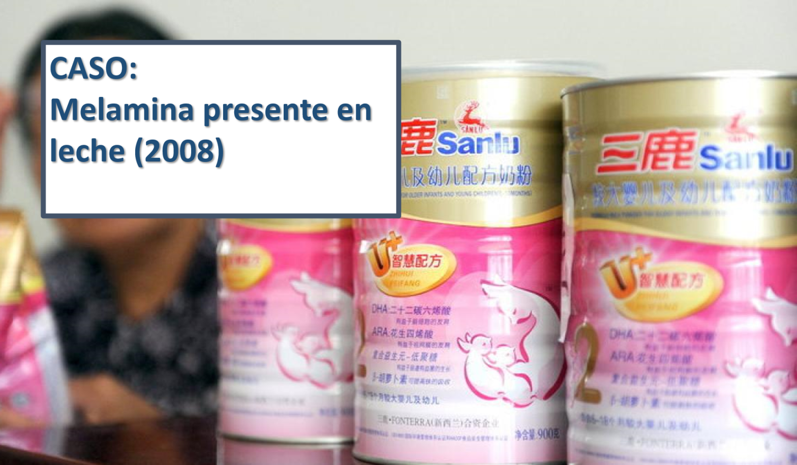 Melamina leche china alerta inocuidad fraude fraud food defense