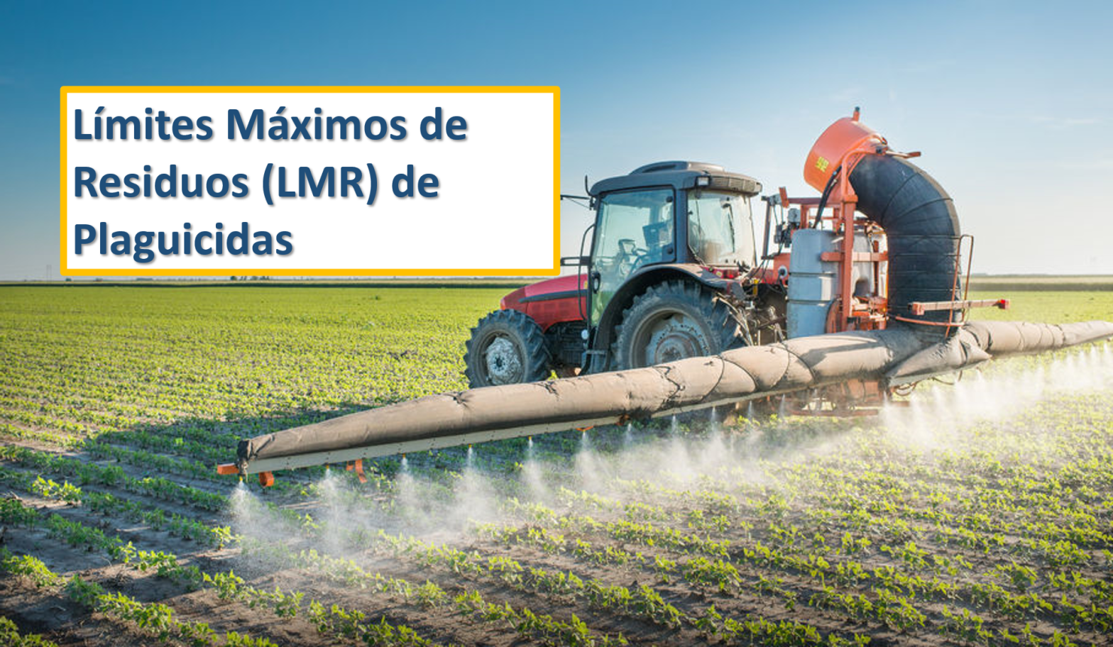 limite maximo residuos plaguicidas agricultura